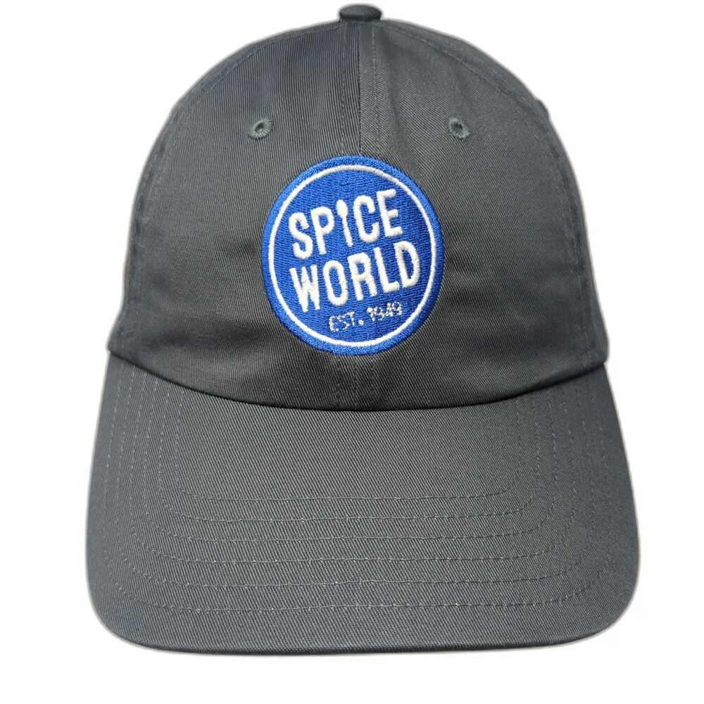Under Armour Baseball Cap Gray One Size Spice World Patch Hat Slideback Buckle